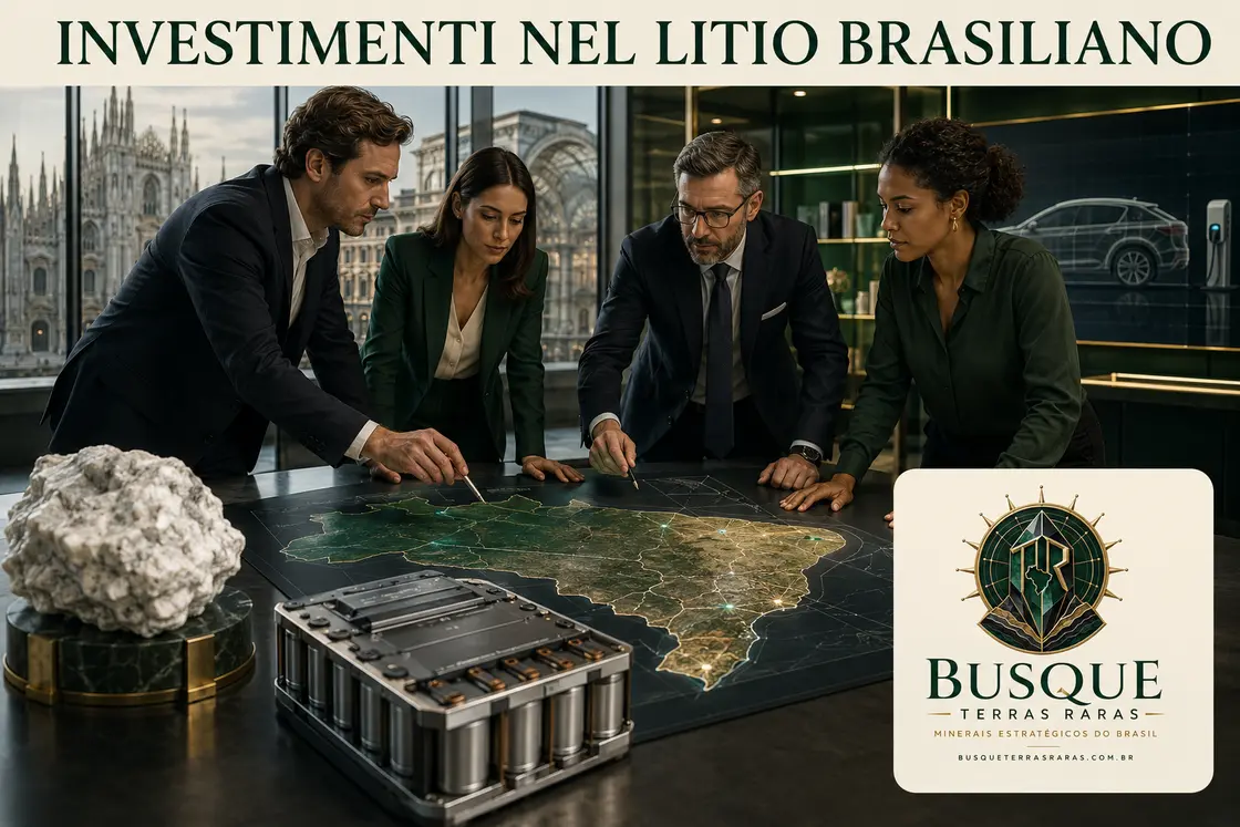 Investimenti nel litio brasiliano